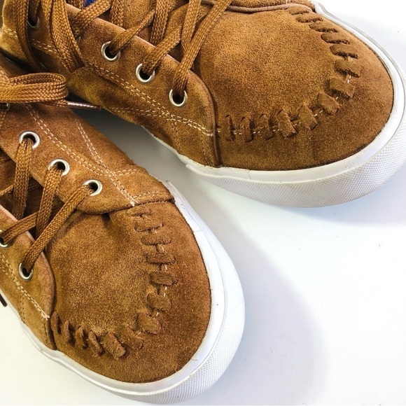 REBA by Justin Oakie Suede Moc Toe Sneakers - Picture 5 of 15